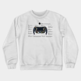 f1 steering wheel Crewneck Sweatshirt